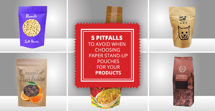 5 Pitfalls to Avoid When Choosing Paper Stand up Pouches for Your Products