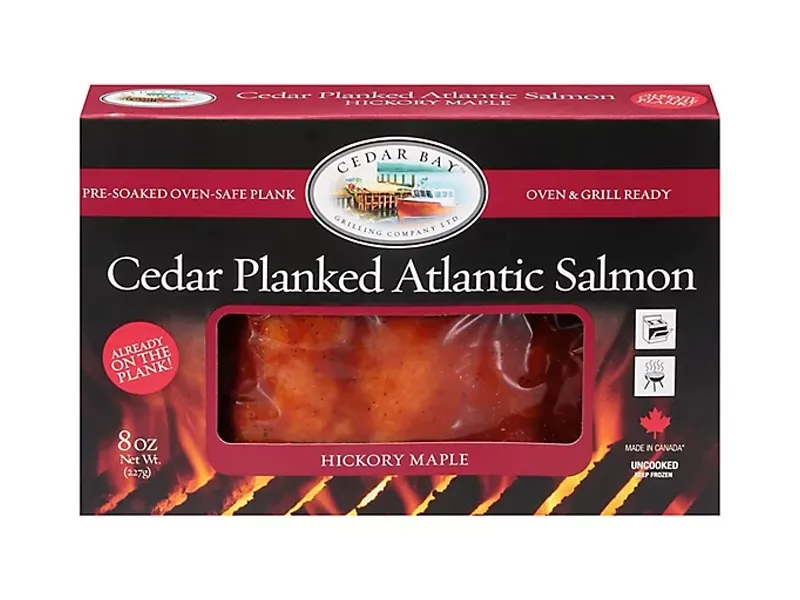 5 frozen salmon boxes