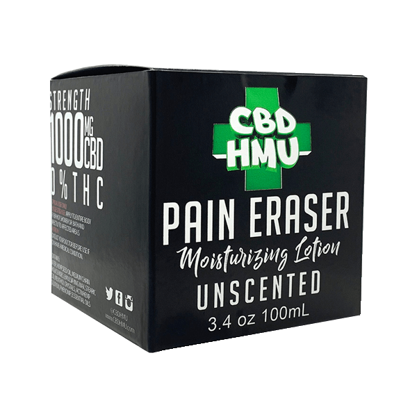Black CBD moisturizer boxes