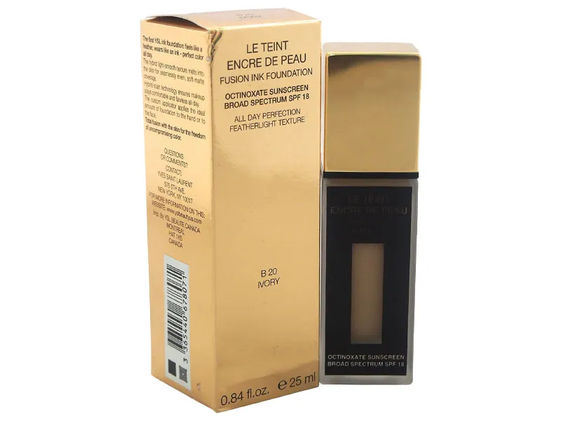 Gold foil Foundation boxes