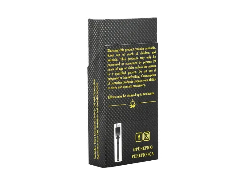 Gold-foil-THC-Vaporizer-Boxes