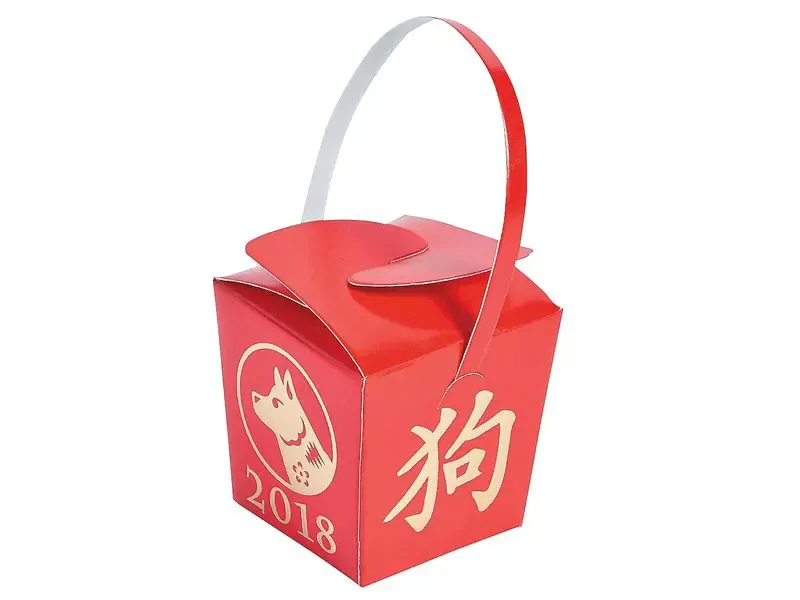 Gold-foil-Takeout-Boxes-With-Handle