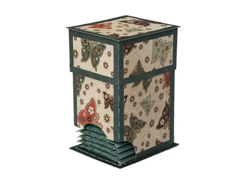 Printed Tea Bag Dispenser Boxes