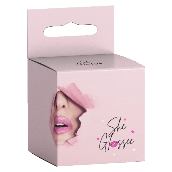 Square cbd lip scrub boxes