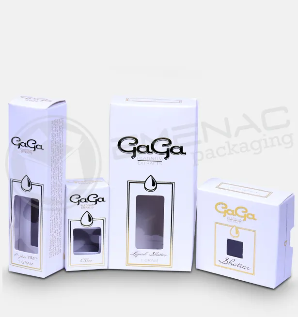 Unique WINDOW Style COSMETIC BOXES