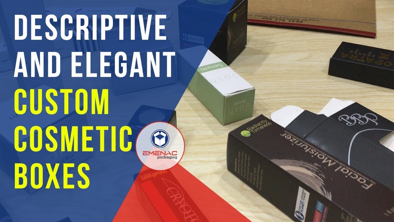 how descriptive and elegant custom cosmetic boxes can be emenac packaging