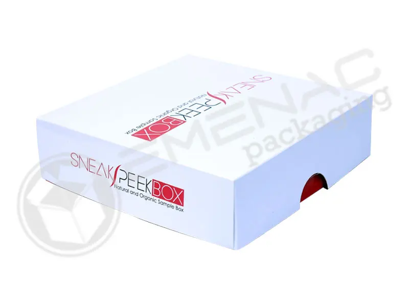 two piece 2 2 Piece Cosmetic Boxes