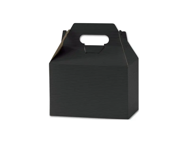 Custom Black Gable Boxes