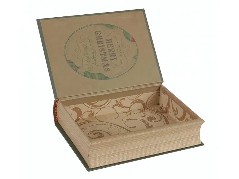 Book Book Format GIFT BOX PACKAGING for vouchers & GIFTS.. 9x13cm 