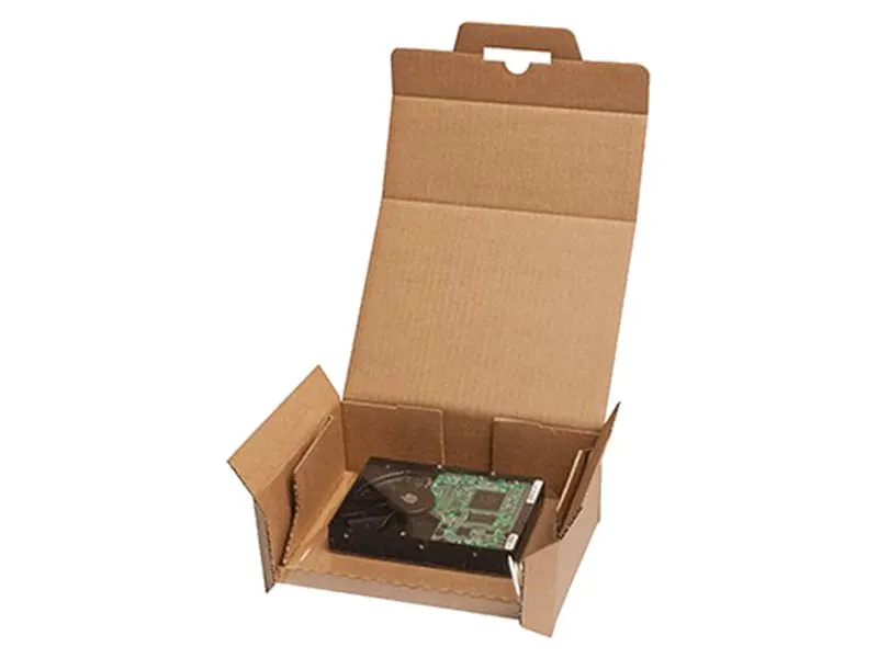 Custom Hard Drive Packaging Box & Brand Promoting Mailers At
