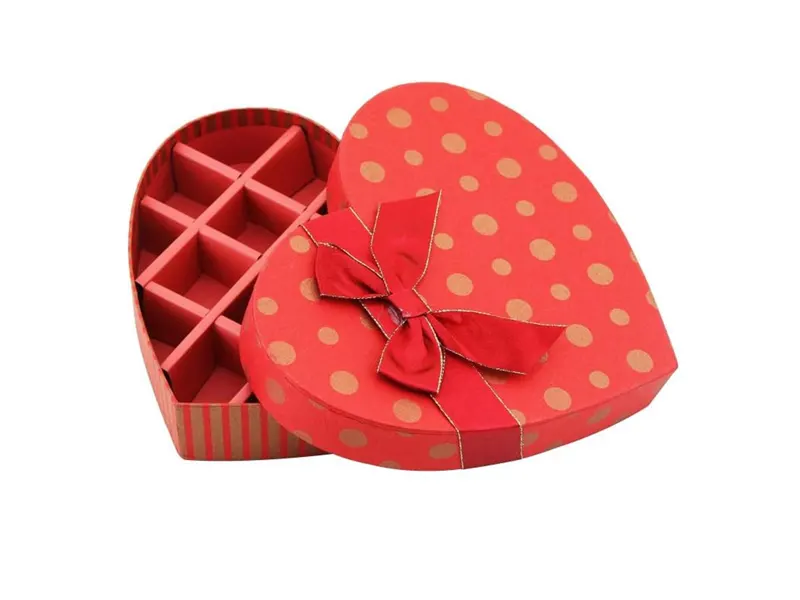 Emenac Packaging's Custom Heart Shaped Boxes are Best to Present  Confectionery Items to Customers