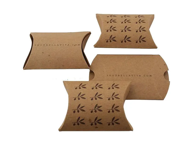 Custom Pillow Paper Boxes