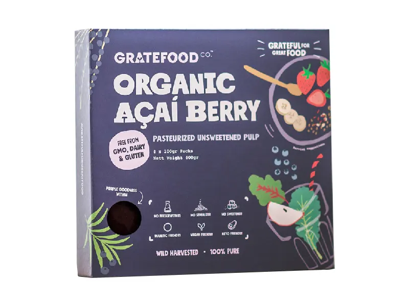 Custom Frozen Acai Boxes Wholesale Frozen Acai Packaging Frozen