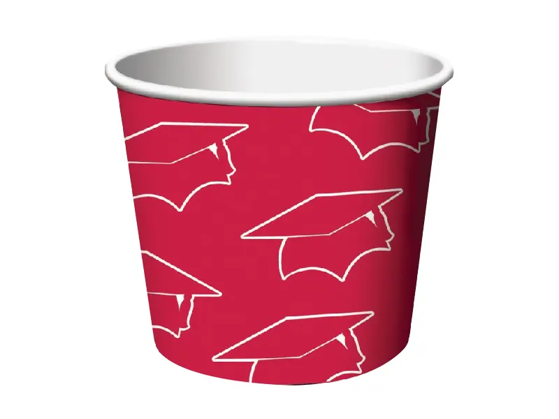 Custom Party Paper Cups Wholesale Beverage ToGo Cups Paper Treat Cups with Lids & Names