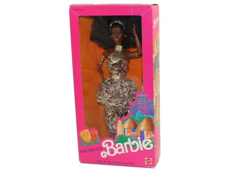 barbie doll box